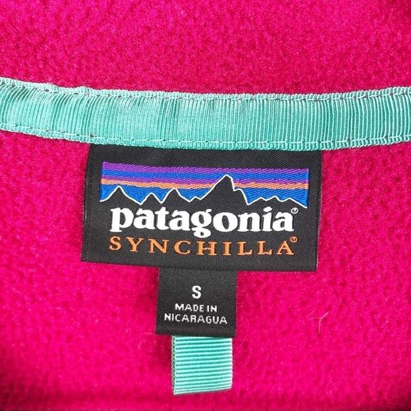 PATAGONIA | Synchilla Fleece Pullover 1/4 Snap-T S - Picture 6 of 9